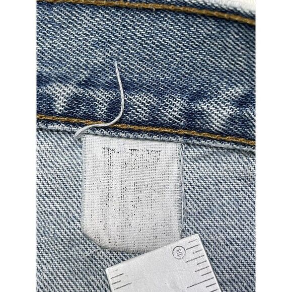 VINTAGE Levi's 560 Tapered Leg Denim Jeans Men Size 31 X 31 Blue Tag Sz 32 x 32 - Picture 9 of 10